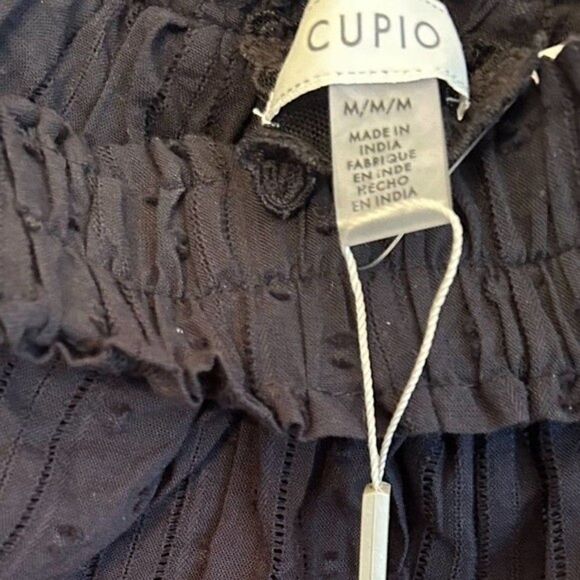 Cupio precious %100 cotton boho embroidery square neck blouse. NwT. Medium - Picture 4 of 7